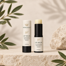 WOHLHAUT Lip Balm mit Rindertalg, Sheabutter & Jojobaöl – 4,5 g